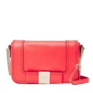 Kate Spade  Primrose Hill Little Kaelin Crossbody Handbag Geranium VGUC bright